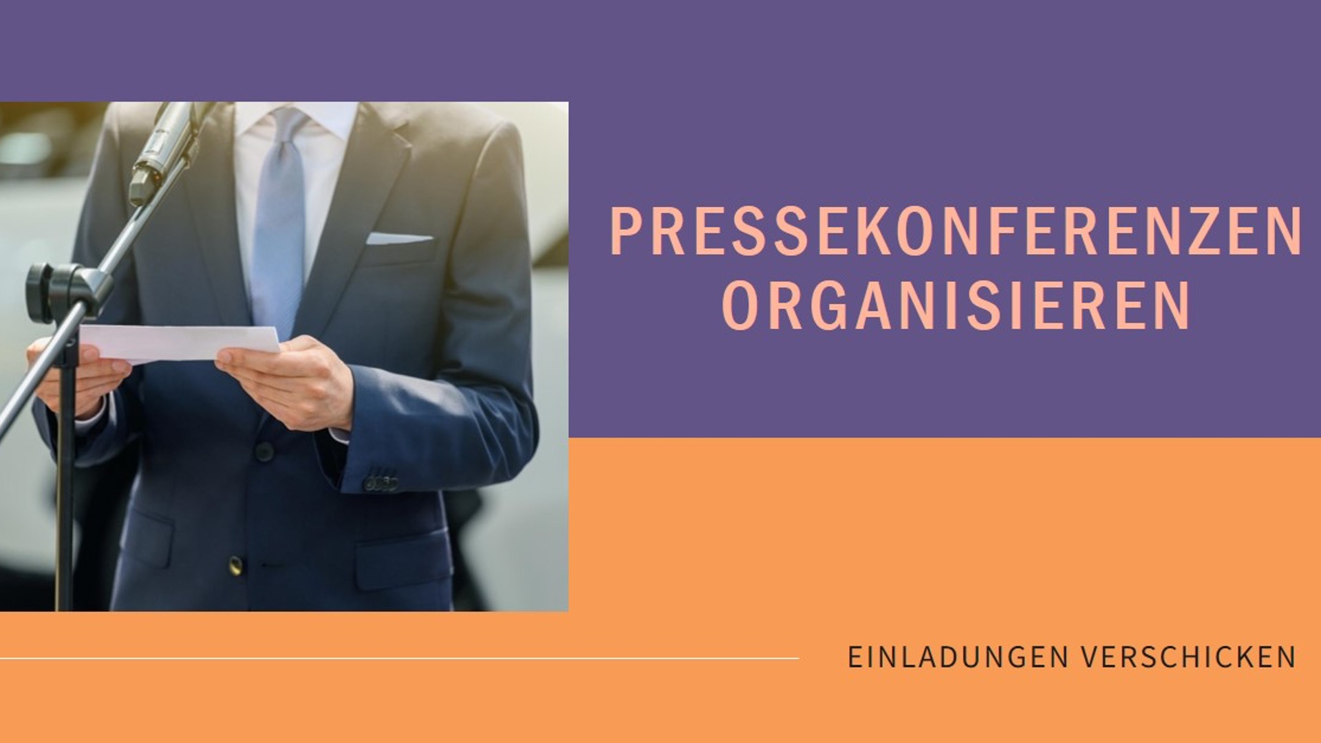 Press Conference Management: Planning and Organizing Press Conferences for Important Announcements