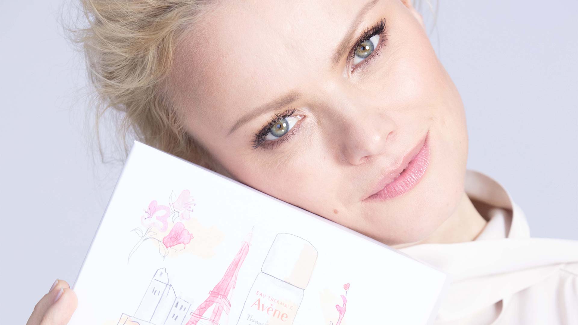 Celebrity Kampagne für den Beauty Brand "Eau Thermale Avène" mit Testimonial Franziska Knuppe und weiteren VIPs