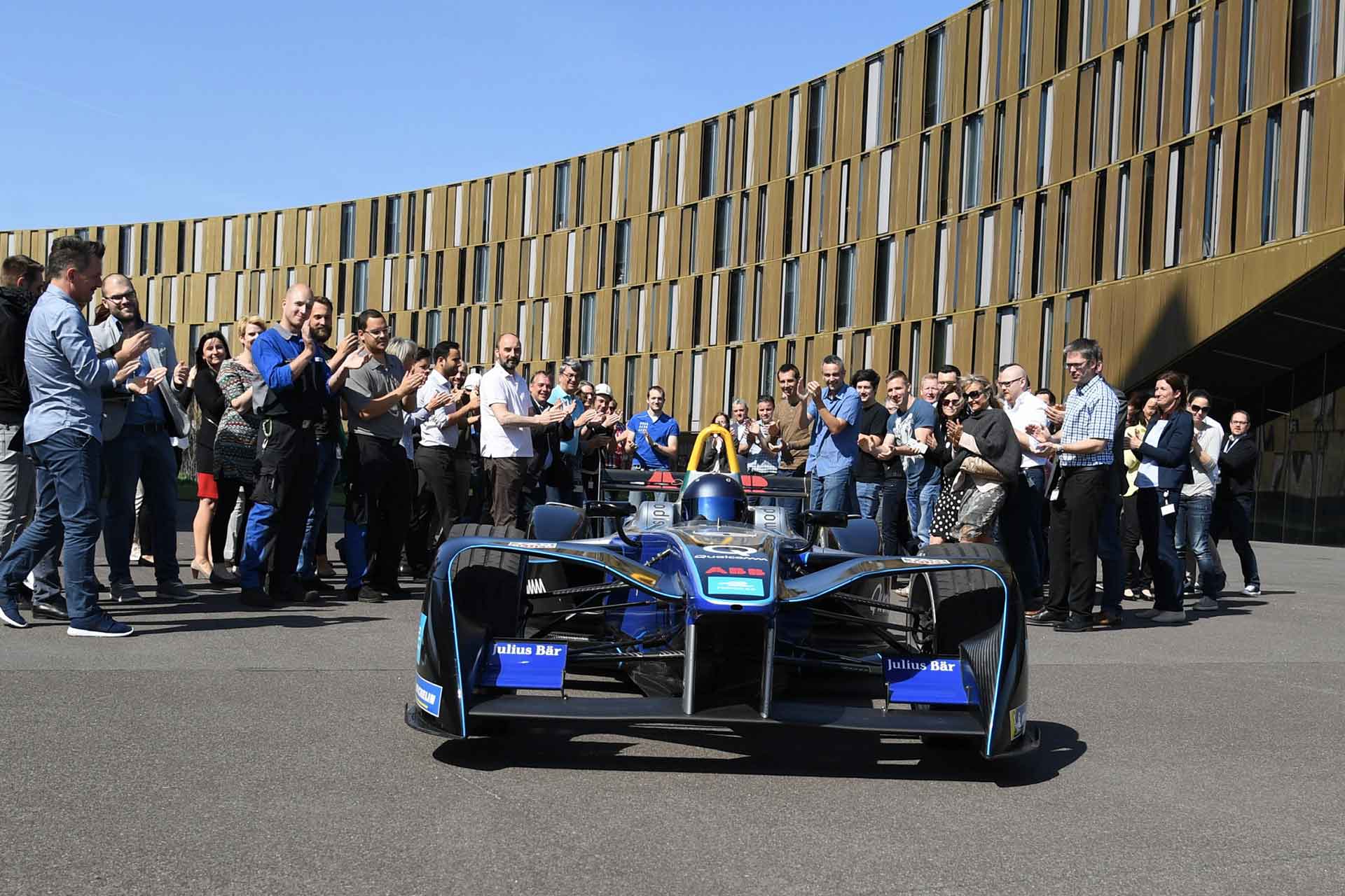 Corporate Imagefilm mit Formel E Boliden für und mit dem Stahlproduzenten voestalpine auf deren Firmengelände  Corporate Imagefilm mit Formel E Boliden für und mit dem Stahlproduzenten voestalpine auf deren Firmengelände