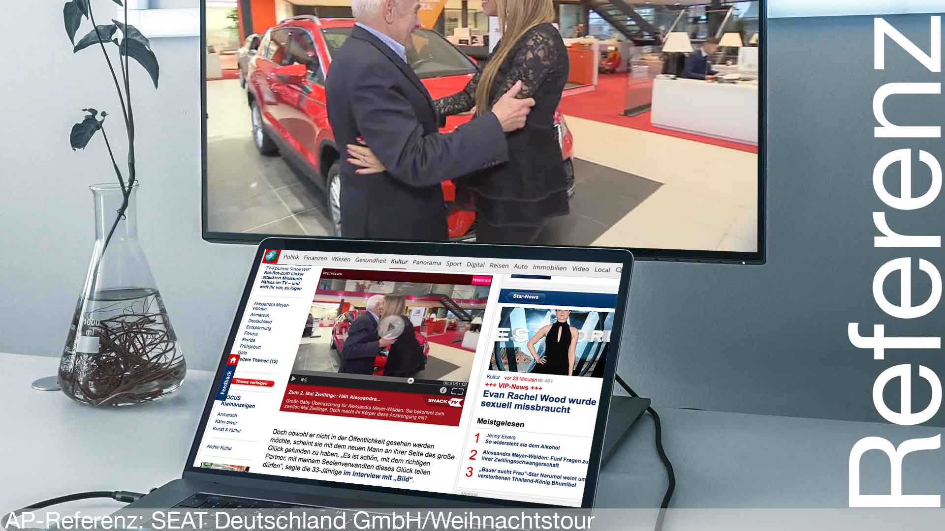 TV & Online Platzierung inkl. VIP-Content-Produktion & Akquise TV & Online Platzierung inkl. VIP-Content-Produktion & Akquise