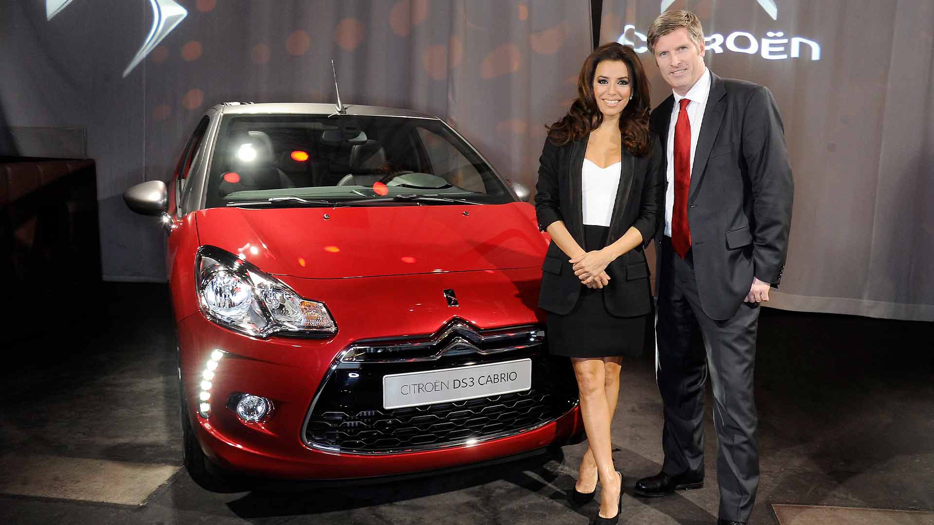 Launch des Citroen DS3 Cabrio mit Desperate Housewife Star Eva Longoria in Berlin