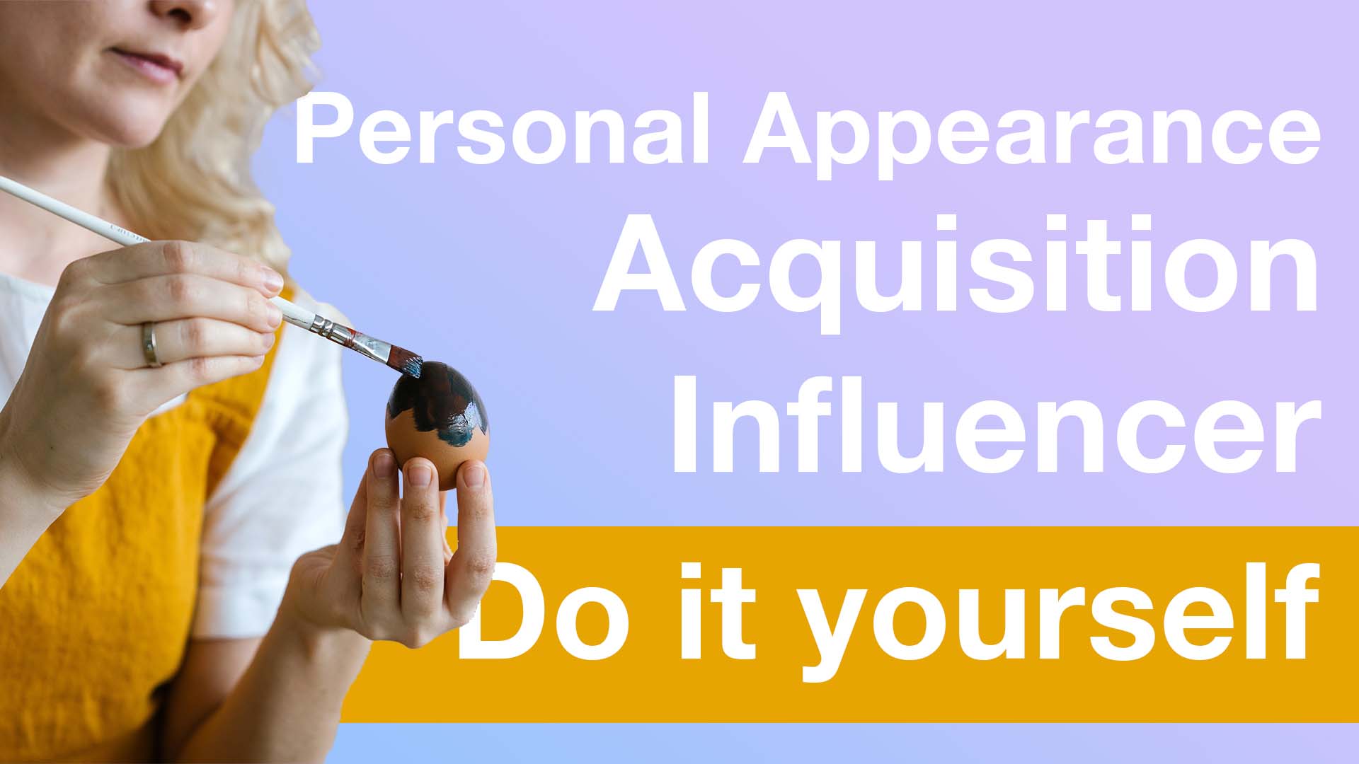 DIY (Do-it-yourself ) Influencer Marketing inkl. Personal Appearance