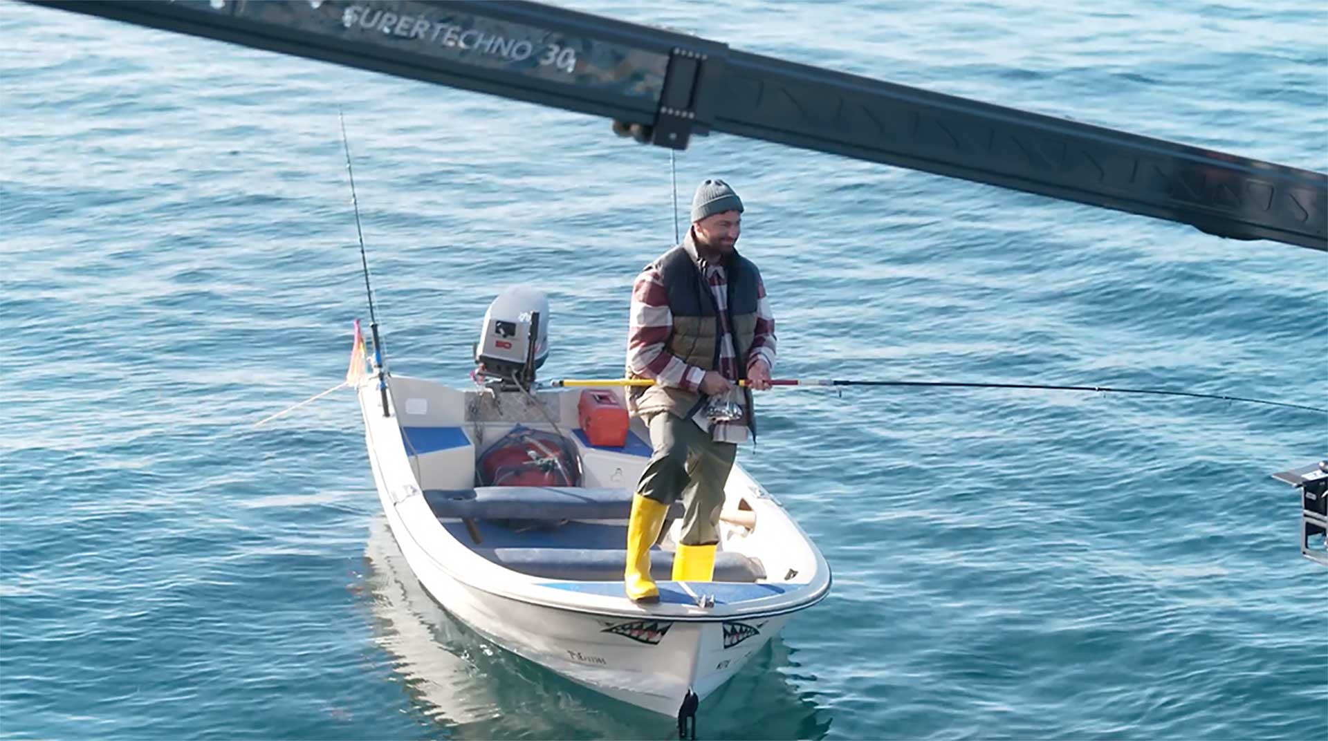 Behind-the-Scenes Fisherman's Friend Spot mit dem Musiker Marteria