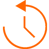 Icon-Uhr-läuft-rückwärts