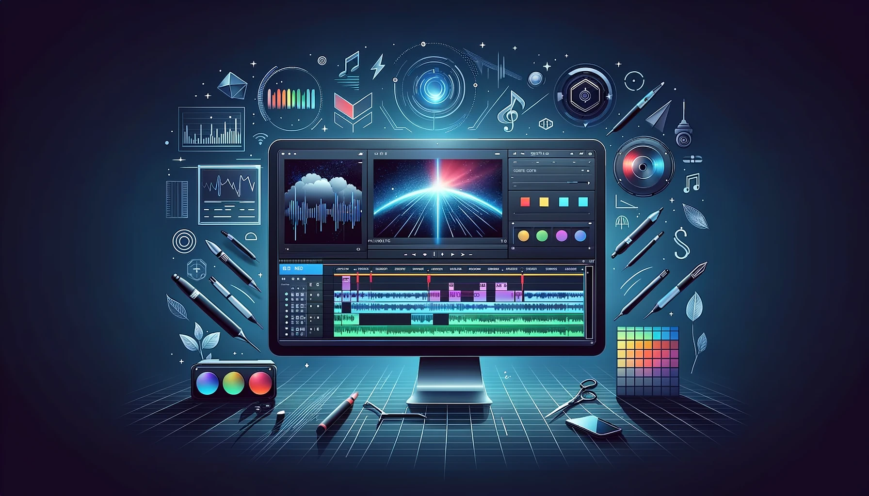 Video editing and post-production: perfect your project down to the smallest detail