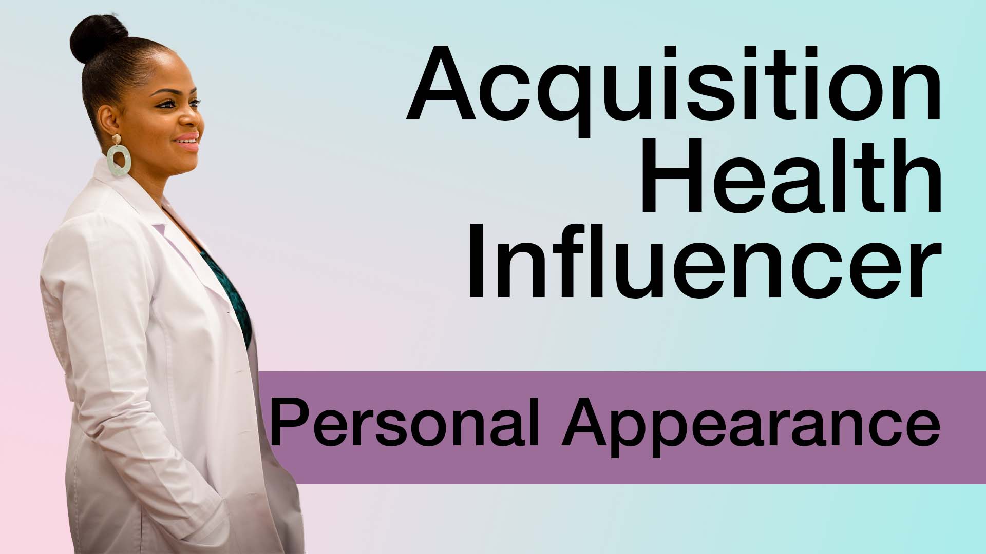 HEALTH Influencer Marketing inkl. Personal Appearance